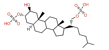 5a-Cholestane-2b,3a,21-triol 3,21-disulfate
